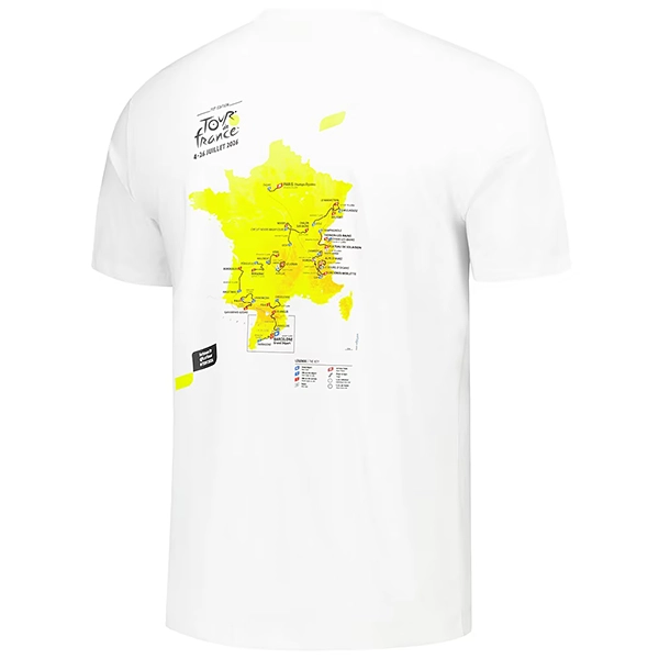 ツール・ド・フランス 2026 オフィシャル コースマップＴシャツ