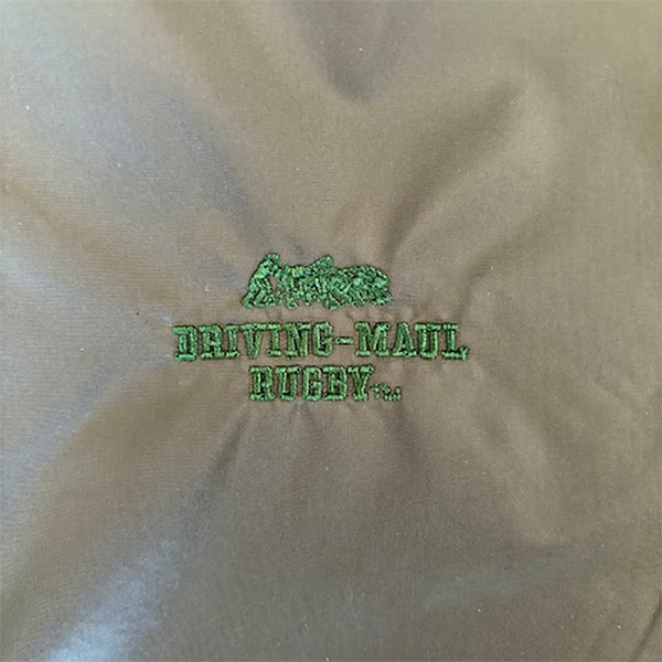 DRIVING-MAUL RUGBY(TM) COACHES JACKET WITH BOA & Embroidered logo OLIVE