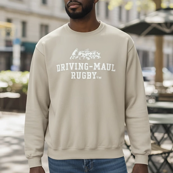 DRIVING-MAUL RUGBY(TM) RUGGED SWEATSHIRT 【Putty】