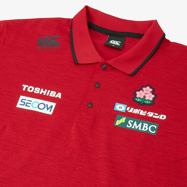 カンタベリー ジャパン メディアポロシャツ(ユニセックス)