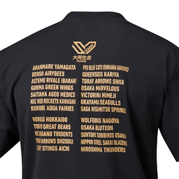 SV.LEAGUE Tシャツ（ブラック）