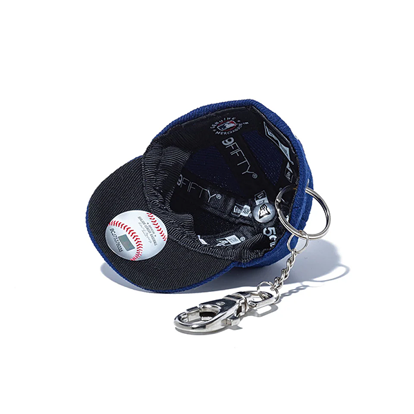 NEW ERA キャップキーホルダー ロサンゼルス・ドジャース チームカラー