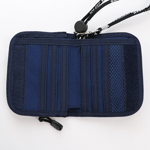 侍ジャパン SAMURAI JAPAN ラウンドウオレットストライプ