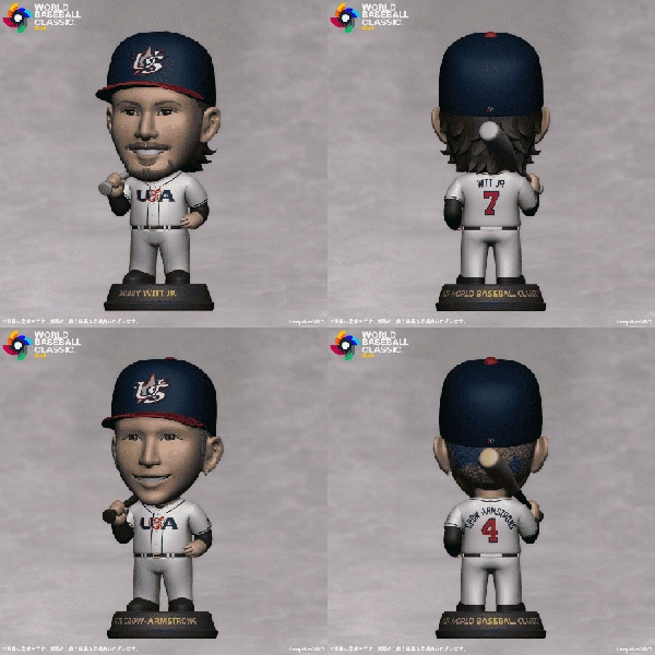 2026 World Baseball Classic プレミアムデフォルメフィギュア／全7種セット