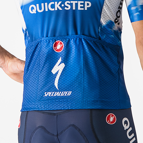 Soudal Quick-Step サイクルジャージ CERAMIC BLUE/WHITE