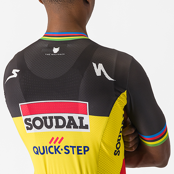 Soudal Quick-Step サイクルジャージ BELGIAN CHAMPION WC