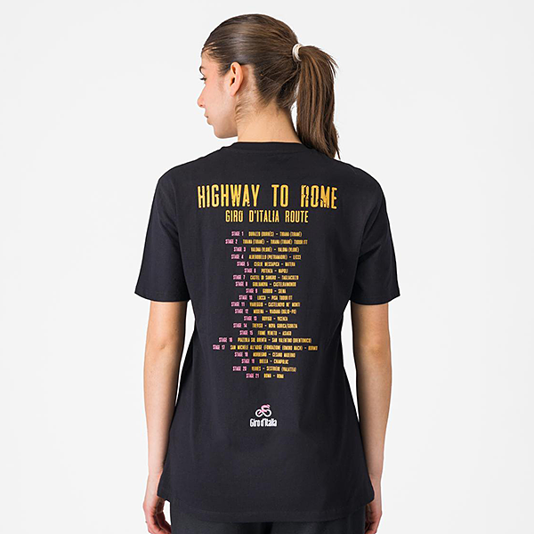 ジロ・デ・イタリア 2025 HIGHWAY TO ROME Tシャツ