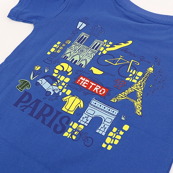 ツール・ド・フランス オフィシャル キッズＴシャツ Meli-Melo Paris