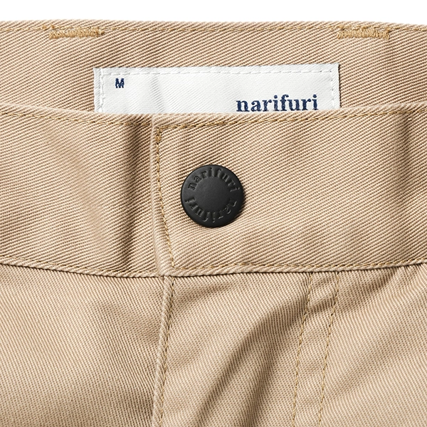 narifuri バイクチノパンツ BLACK