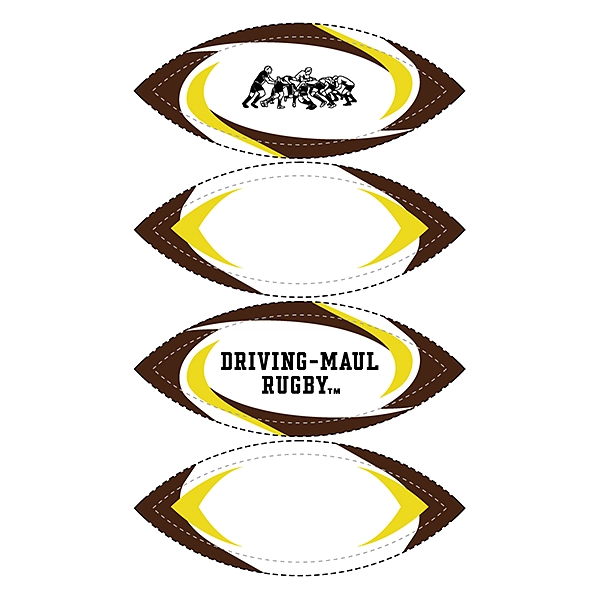 DRIVING-MAUL RUGBY(TM) ラバーキーリング