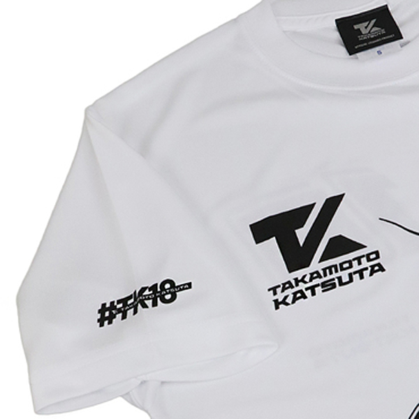 【アウトレット】TK 記念Tシャツ ホワイト (TGRロゴ & TKロゴ & WRCロゴ入り)