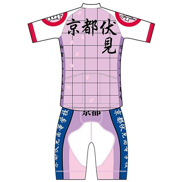 弱虫ペダル 京都伏見高校ver. 半袖サイクルジャージ (2026) / YOWAMUSHI PEDAL Kyoto Fushimi H.S. Jersey