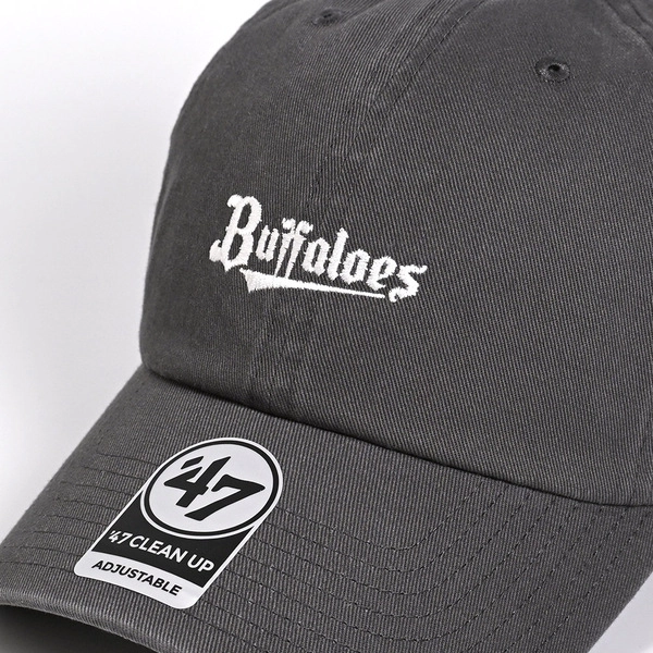 Buffaloes×47CleanUp ミニスクリプト チャコールグレー×WH