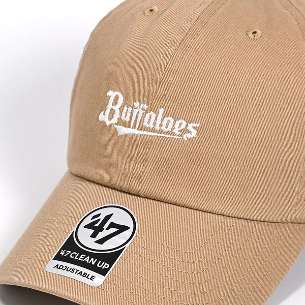 Buffaloes×47CleanUp ミニスクリプト カーキ×WH