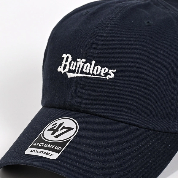 Buffaloes×47CleanUp ミニスクリプト ネイビー×WH