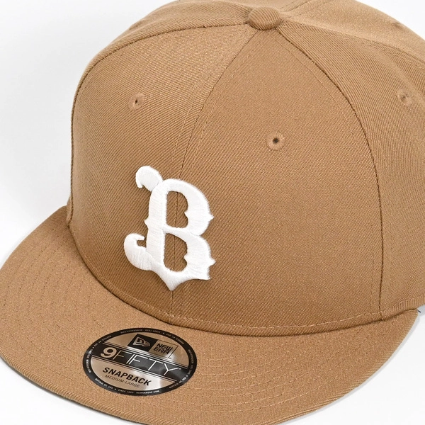 Buffaloes×NEW ERA950 Bロゴ カーキ×ホワイト