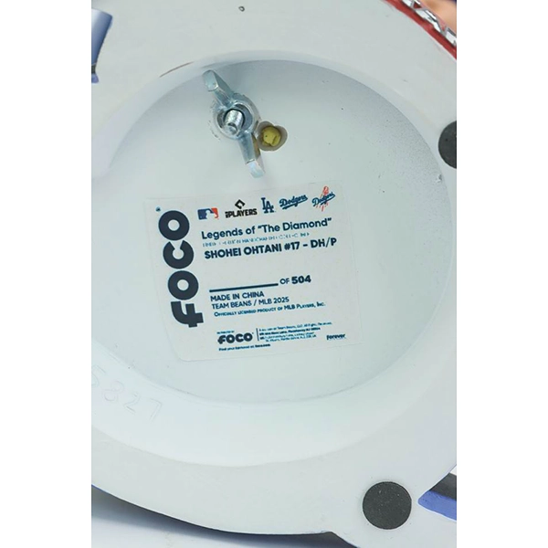 ロサンゼルス・ドジャース 大谷翔平ビッグヘッドボブルヘッド シティコネクトVer. 9.5インチ（約24cm）