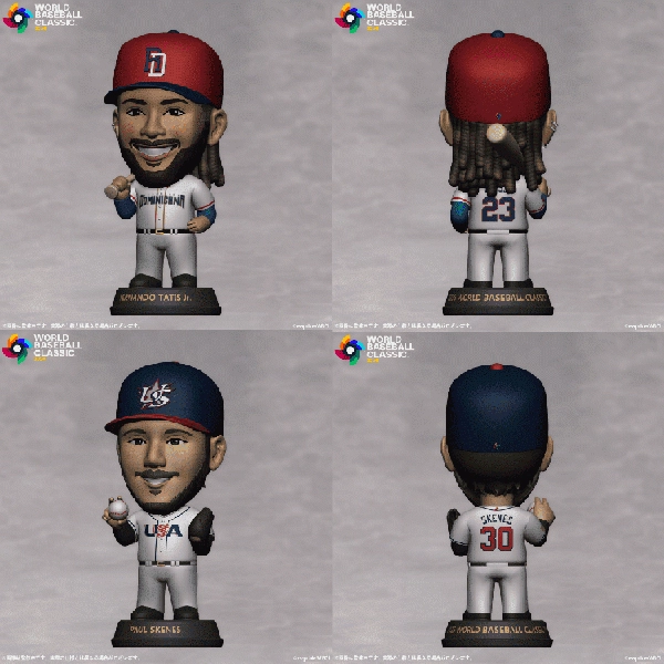 2026 World Baseball Classic プレミアムデフォルメフィギュア／全7種セット
