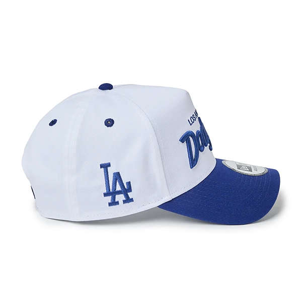 NEW ERA 9FORTY A-Frame MLB 2-Tone ロサンゼルス・ドジャース ホワイト/ダークロイヤル