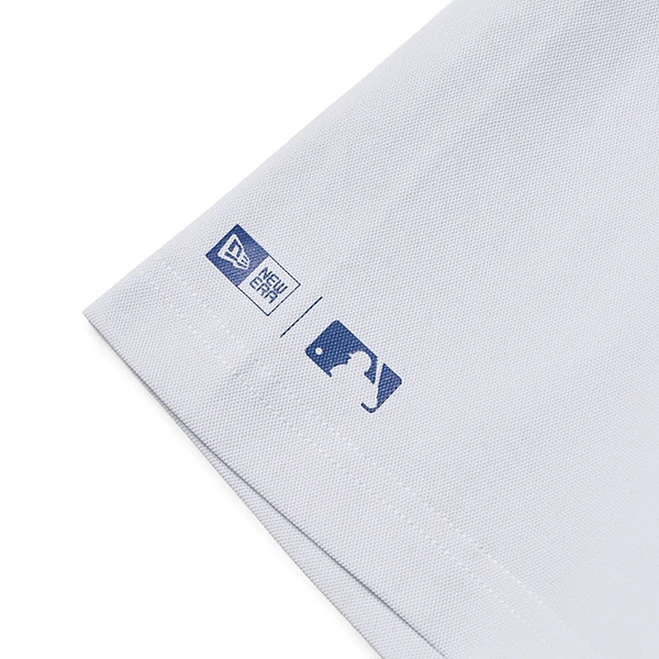 NEW ERA MLB ロサンゼルス・ドジャース 半袖 ミッドネックTシャツ  ホワイト