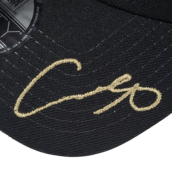 NEW ERA 9FORTY MLB Japanese Players ロサンゼルス・ドジャース 大谷翔平 サイン（ブラック/ゴールド）