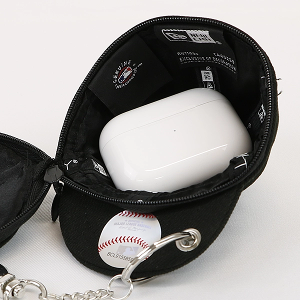 NEW ERA ミニキャップ イヤホンケース ロサンゼルス・ドジャース（ブラック）