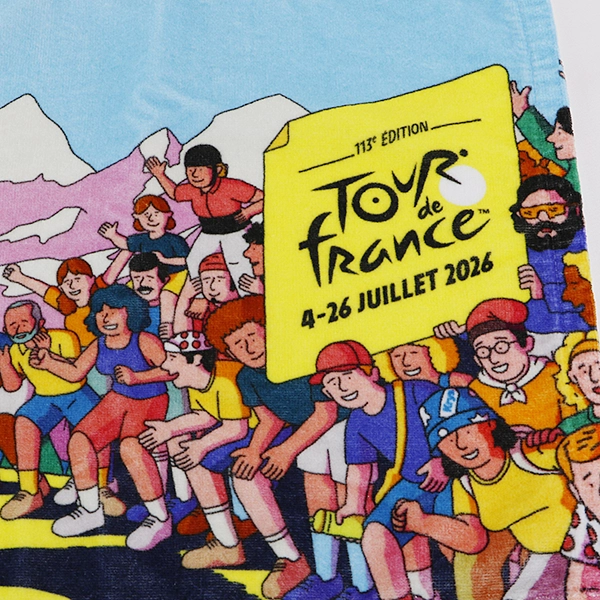 ツール・ド・フランス 2026 オフィシャル フェイスタオル