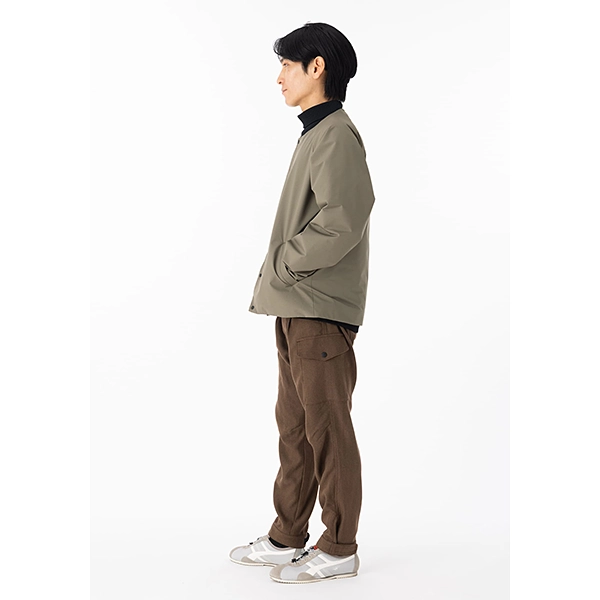 narifuri ウールライクバイクカーゴパンツ NAVY
