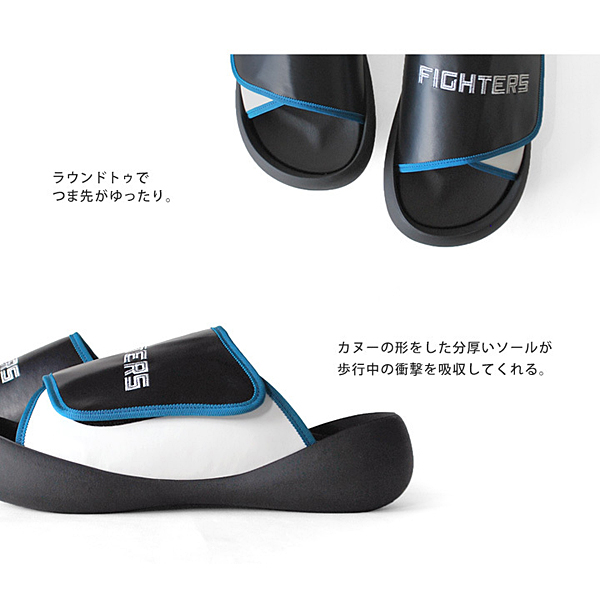 北海道日本ハムファイターズ×リゲッタカヌー サンダル メンズ