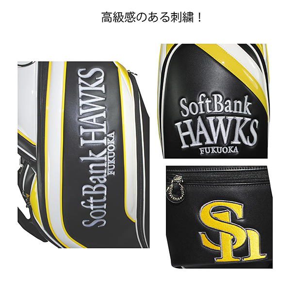 福岡ソフトバンクホークス 9.5型キャディバッグ