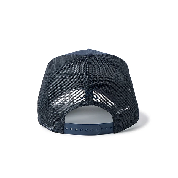NEW ERA 9FORTY A-Frame トラッカー サステナブル Denim ロサンゼルス・ドジャース ネイビー