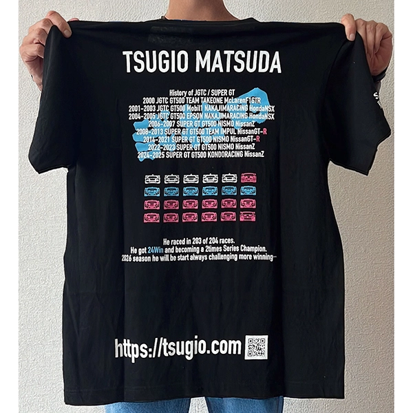 松田次生 SUPER GT卒業記念直筆サイン入りフォトファイル