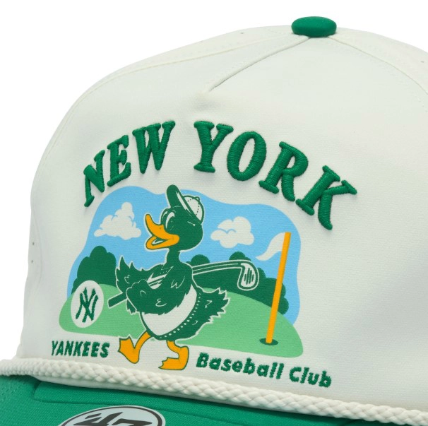 47 キャップ ヒッチ エレベーテッド・グリーンズ ニューヨーク・ヤンキース (7A-HITBRPR-B-ELETH17YEI-F9)
