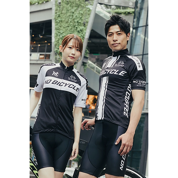 NO COFFEE × NO BICYCLE サイクルパンツ