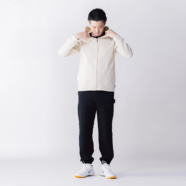 くまもと再春館製薬所バドミントンチーム公式 【イフミック加工】スウェットパンツ (ブラック)