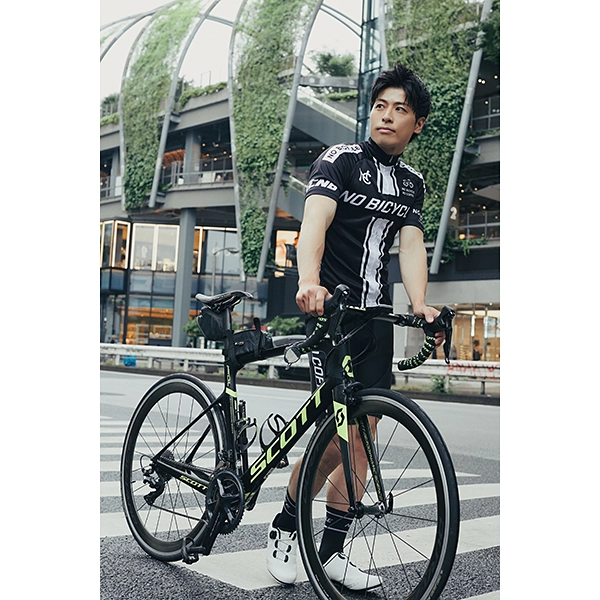 NO COFFEE × NO BICYCLE サイクルパンツ