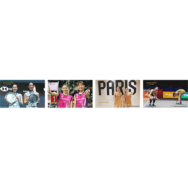 くまもと再春館製薬所バドミントンチーム公式 シダマツ－Last Shot－メモリアル・フレーム切手セット