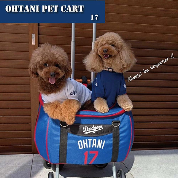 MLB公式 ロサンゼルス・ドジャース 大谷翔平 ペットカート