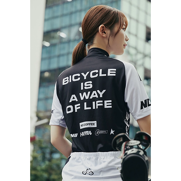 NO COFFEE × NO BICYCLE サイクル半袖ジャージ Type1