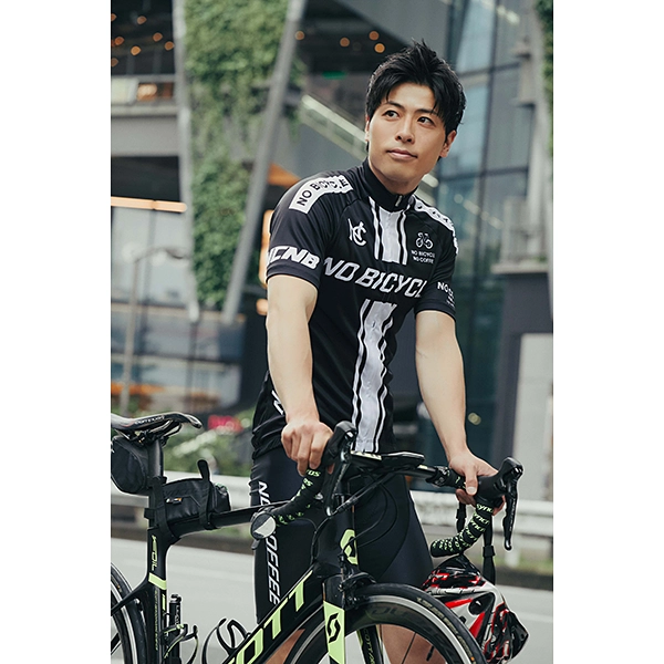 NO COFFEE × NO BICYCLE サイクル半袖ジャージ Type2