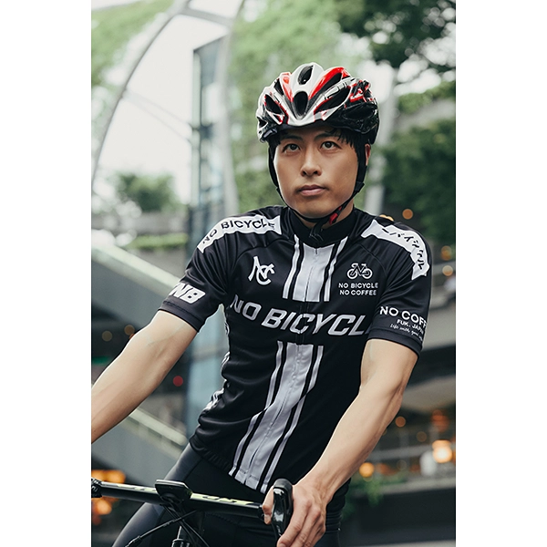 NO COFFEE × NO BICYCLE サイクル半袖ジャージ Type2