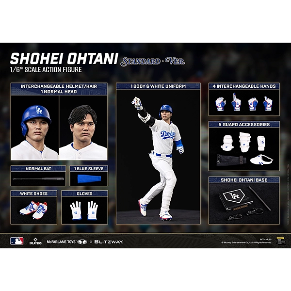 大谷翔平 1/6スケールアクションフィギュア スタンダードVer.