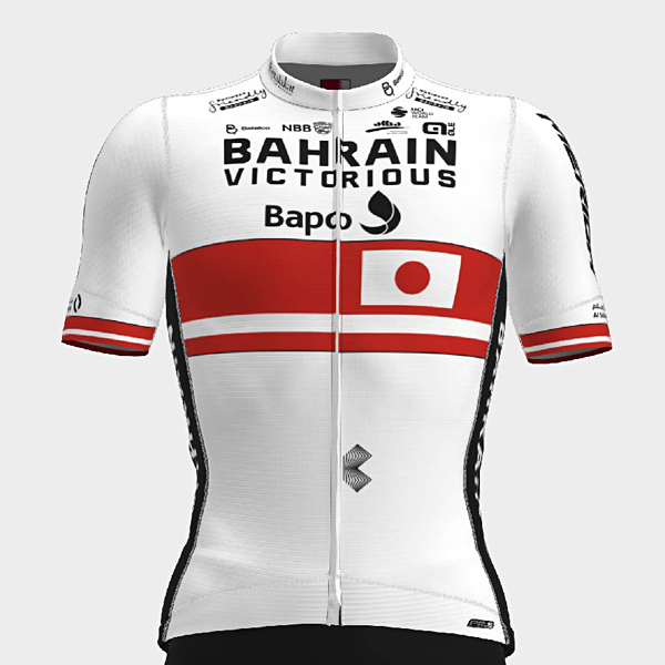 新城幸也 BAHRAIN VICTORIOUS 2022 日本チャンピオンレプリカジャージ