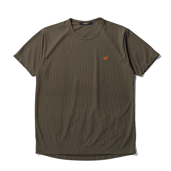 narifuri バックポケット Tシャツ KHAKI