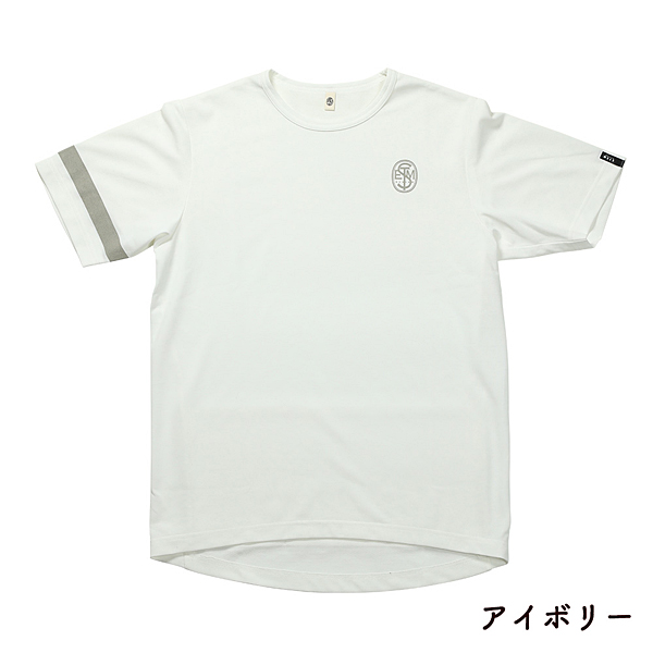 ステムデザイン サイクルDRYＴシャツ アイボリー