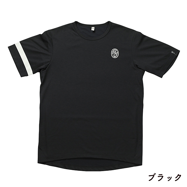 ステムデザイン サイクルDRYＴシャツ ブラック