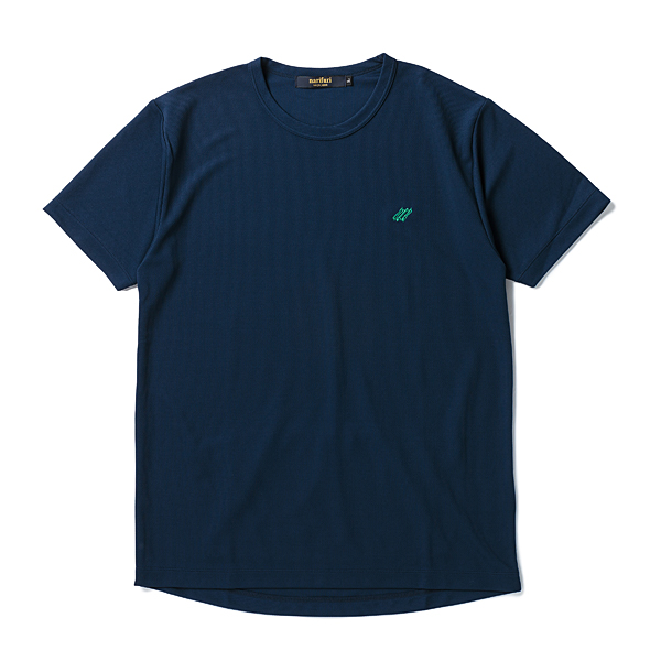 narifuri バックポケット Tシャツ NAVY