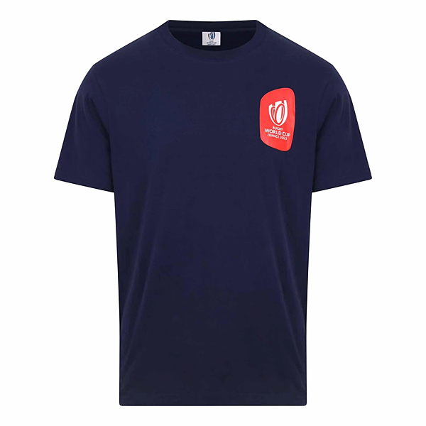 【アウトレット】RWC2023 CREST Tシャツ ネイビー