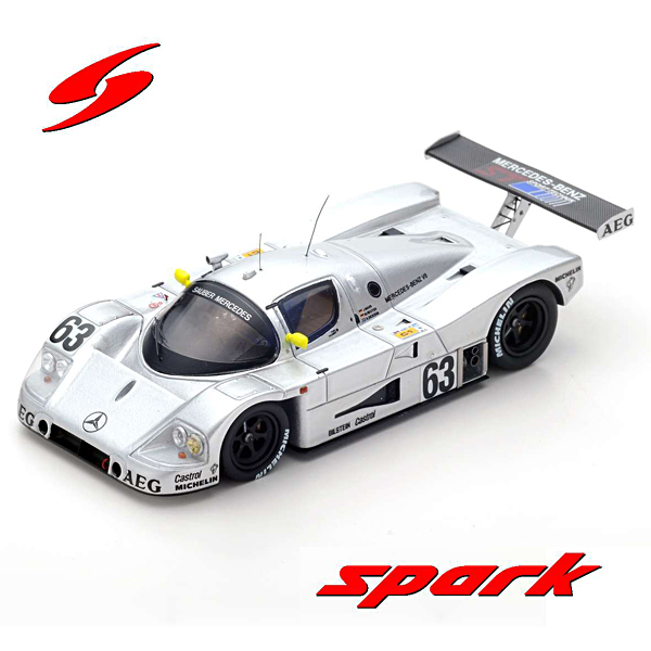 1/18スケールモデル Sauber C9 No.63 Winner 24H Le Mans 1989 J. Mass - S. Dickens - M Reuter