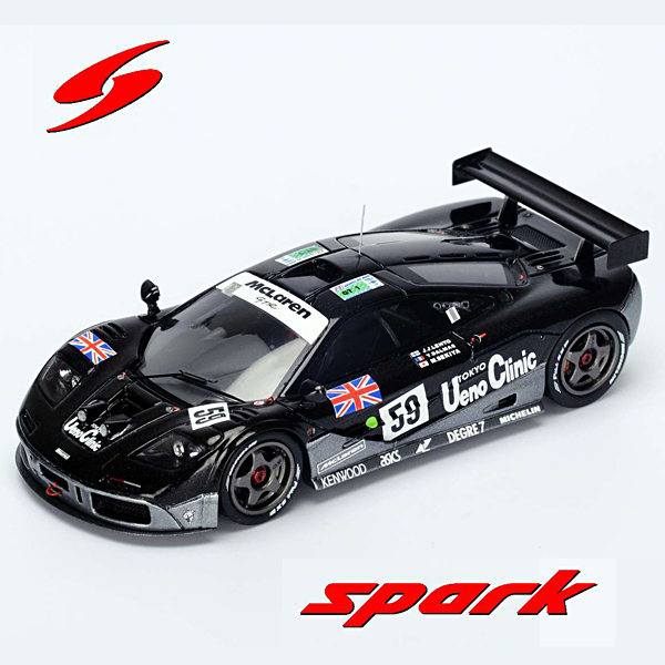 1/18スケールモデル McLaren F1 GTR No.59 Winner 24H Le Mans 1995 Y. Dalmas - J. Lehto - M. Sekiya